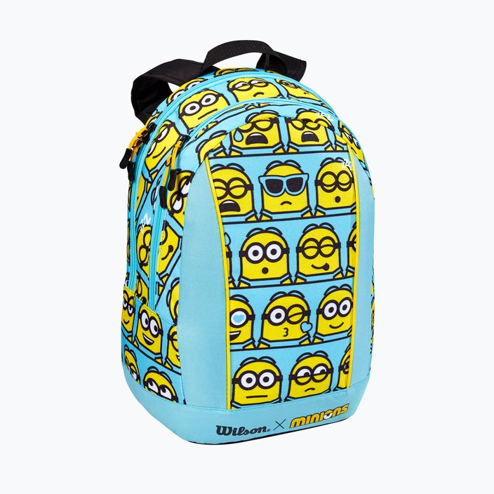 Дитячий тенісний рюкзак Wilson Minions 2.0 Team синій жовтий чорний 5