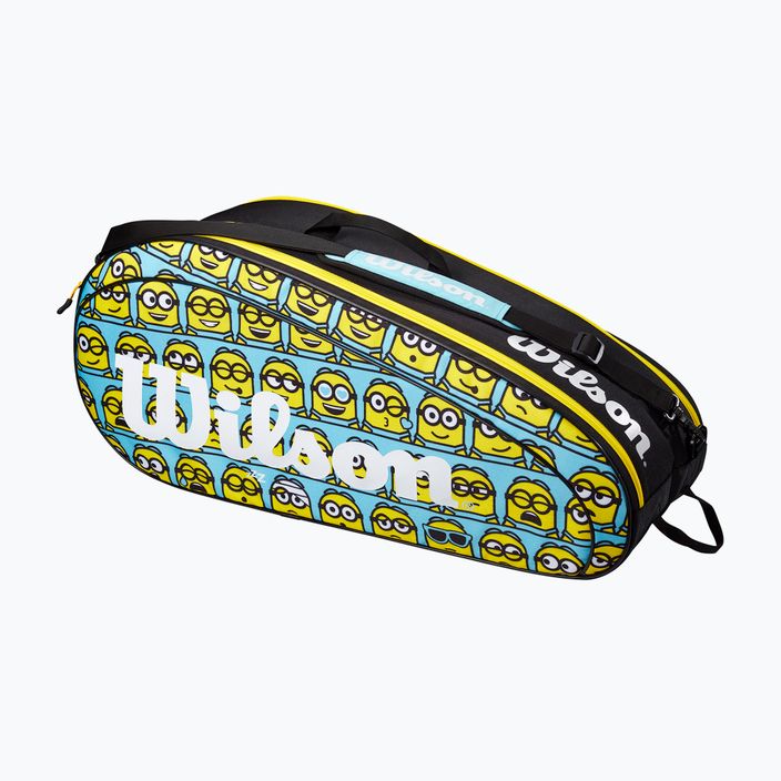 Дитяча тенісна сумка Wilson Minions 2.0 Team 6 Pack синя жовта чорна 8