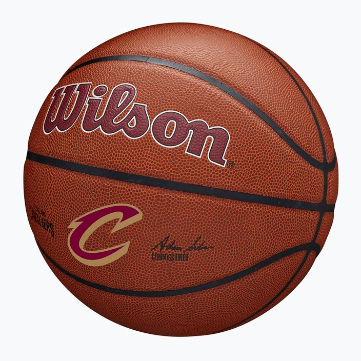 Баскетбольний м'яч Wilson NBA Team Alliance Cleveland Cavaliers WZ4011901XB7 Розмір 7 3