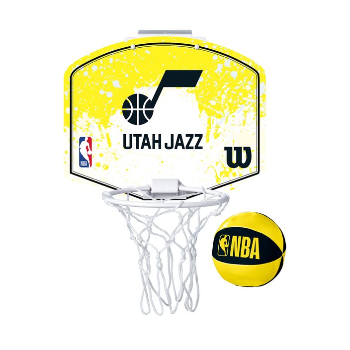 Набір для міні-баскетболу Wilson NBA Team Mini Hoop Utah Jazz 2