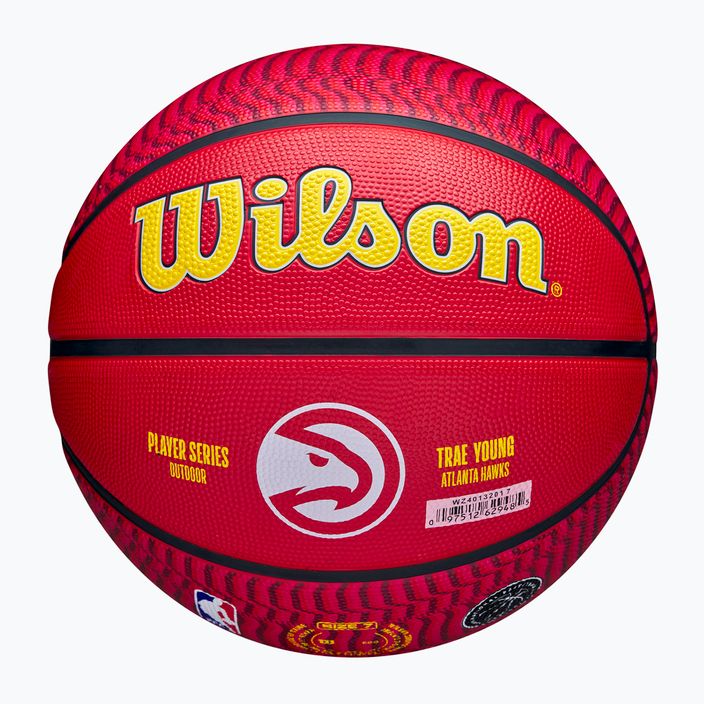 Баскетбольний м'яч Wilson NBA Player Icon Outdoor Trae WZ4013201XB7 Розмір 7 6