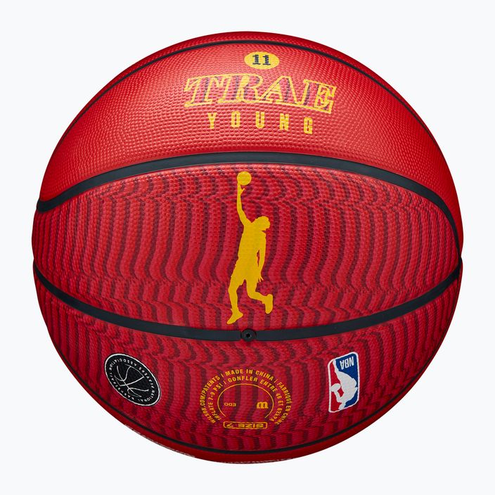 Баскетбольний м'яч Wilson NBA Player Icon Outdoor Trae WZ4013201XB7 Розмір 7 7