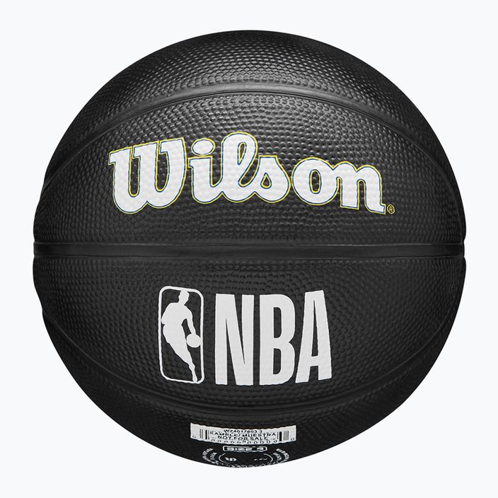 Баскетбольний м'яч Wilson NBA Tribute Mini Golden State Warriors WZ4017608XB3 Розмір 3 6
