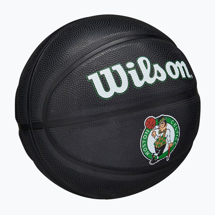 Баскетбольний м'яч Wilson NBA Team Tribute Mini Boston Celtics WZ4017605XB3 Розмір 3 2