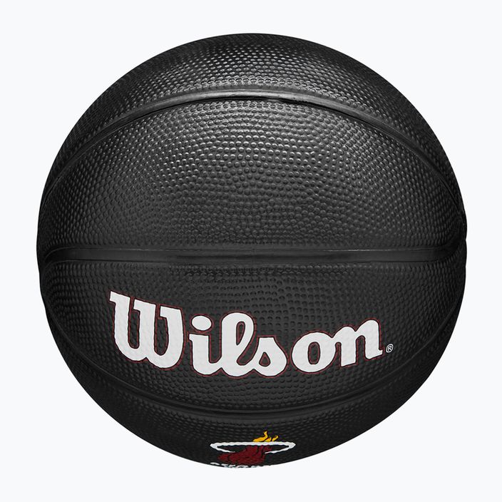 Баскетбольний м'яч Wilson NBA Tribute Mini Miami Heat WZ4017607XB3 Розмір 3 5