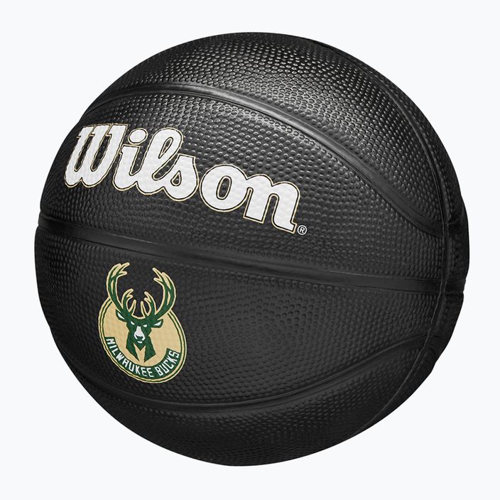 Баскетбольний м'яч Wilson NBA Team Tribute Mini Milwaukee Bucks WZ4017606XB3 Розмір 3 3