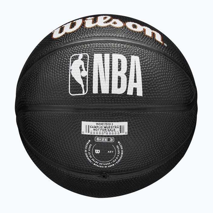 Баскетбольний м'яч Wilson NBA Team Tribute Mini New York Knicks WZ4017610XB3 Розмір 3 6
