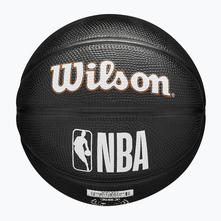Баскетбольний м'яч Wilson NBA Team Tribute Mini New York Knicks WZ4017610XB3 Розмір 3 7