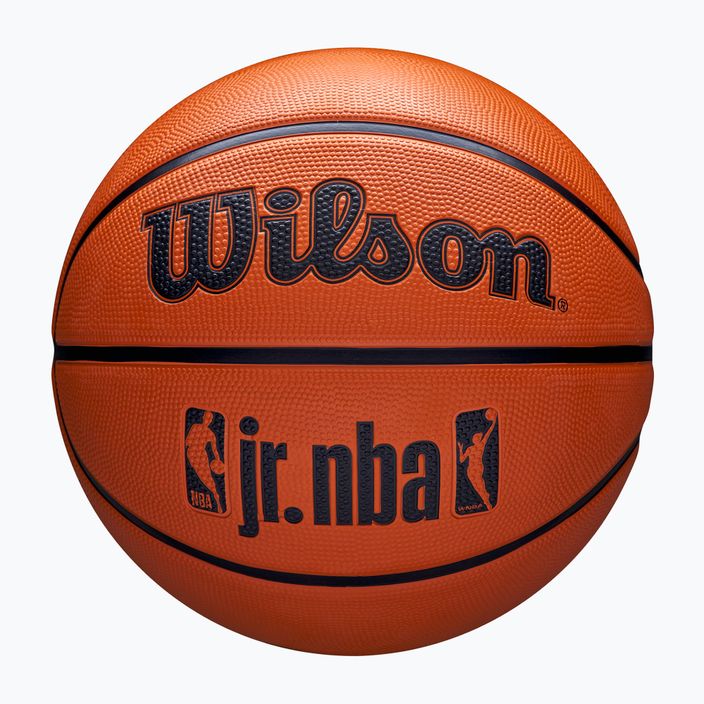 М'яч баскетбольний Wilson NBA JR Drv Fam Logo brown розмір 7