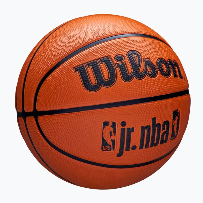 М'яч баскетбольний Wilson NBA JR Drv Fam Logo brown розмір 7 2