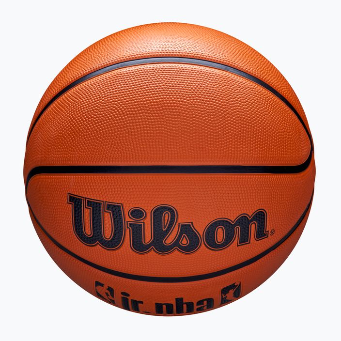 М'яч баскетбольний Wilson NBA JR Drv Fam Logo brown розмір 7 4
