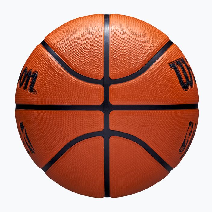 М'яч баскетбольний Wilson NBA JR Drv Fam Logo brown розмір 7 6