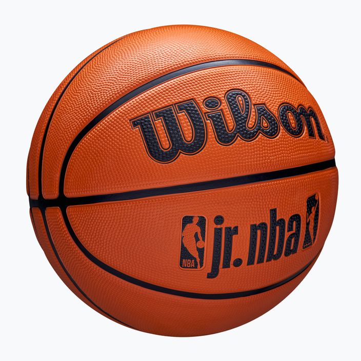 М'яч баскетбольний Wilson NBA JR Drv Fam Logo brown розмір 6 2