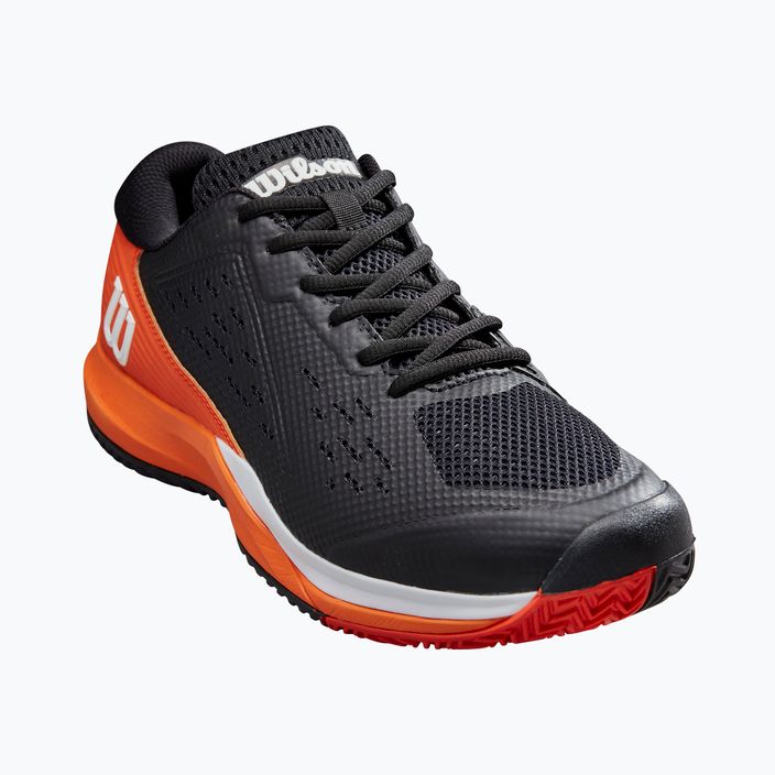 Кросівки для тенісу чоловічі Wilson Rush Pro Ace чорно-червоні WRS330790 13