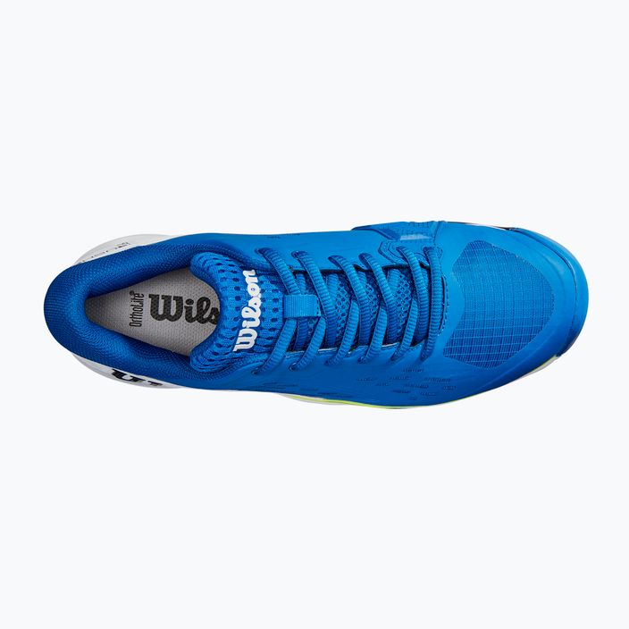 Кросівки для тенісу чоловічі Wilson Rush Pro Ace Clay блакитні WRS330840 16