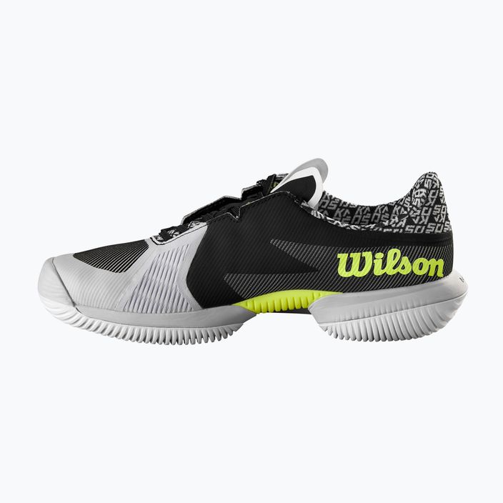 Кросівки для тенісу чоловічі Wilson Kaos Swift 1.5 сірі WRS330150 13