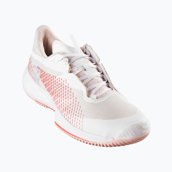Кросівки для тенісу жіночі Wilson Kaos Swift 1.5 біло-червоні WRS331040 11