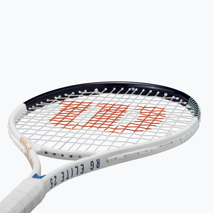 Ракетка для тенісу дитяча Wilson Roland Garros Elite 25 white/navy 5
