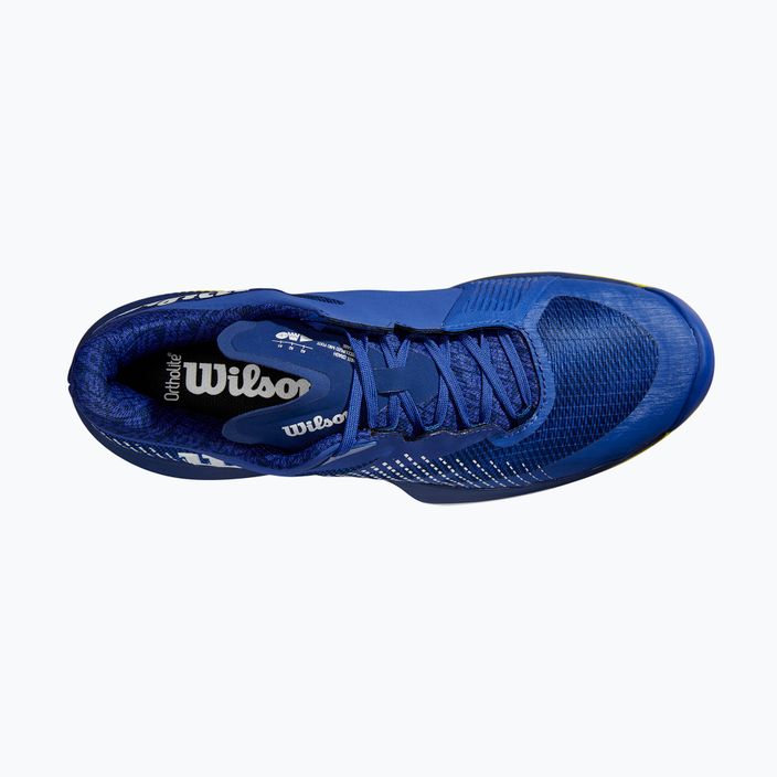 Кросівкі тенісні чоловічі Wilson Kaos Swift 1.5 Clay bluing/sulphur spring/blue print 11