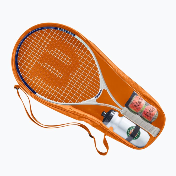 Набір для тенісу дитячий Wilson Roland Garros Elite Kit 23 white/navy 4