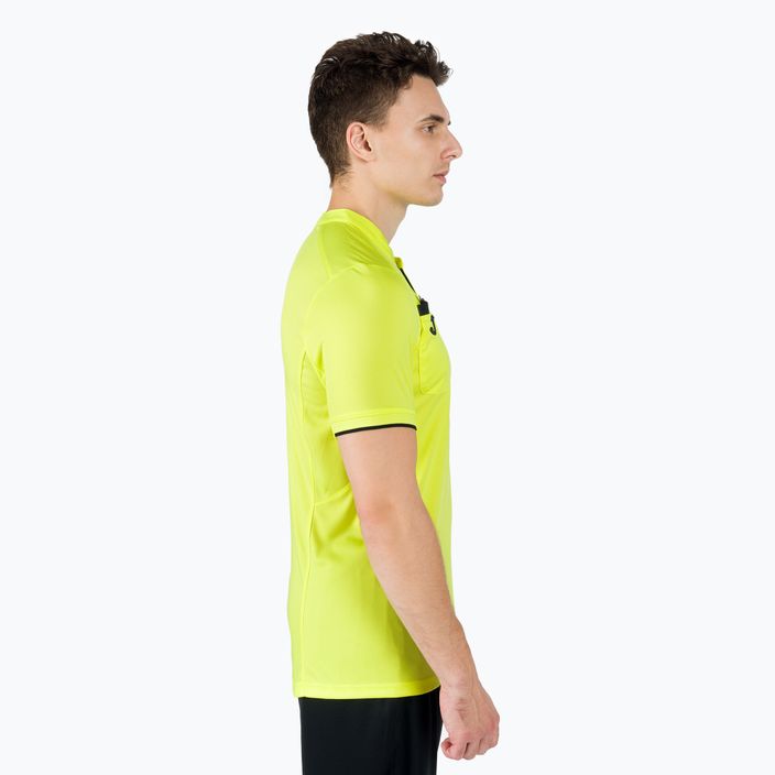 Футболка футбольна чоловіча Joma Referee жовта 101299.061 2