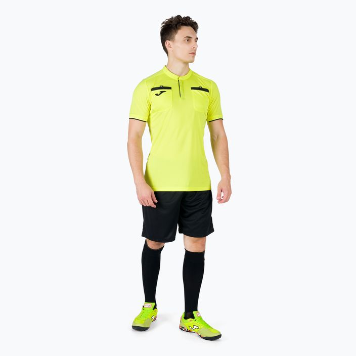 Футболка футбольна чоловіча Joma Referee жовта 101299.061 5