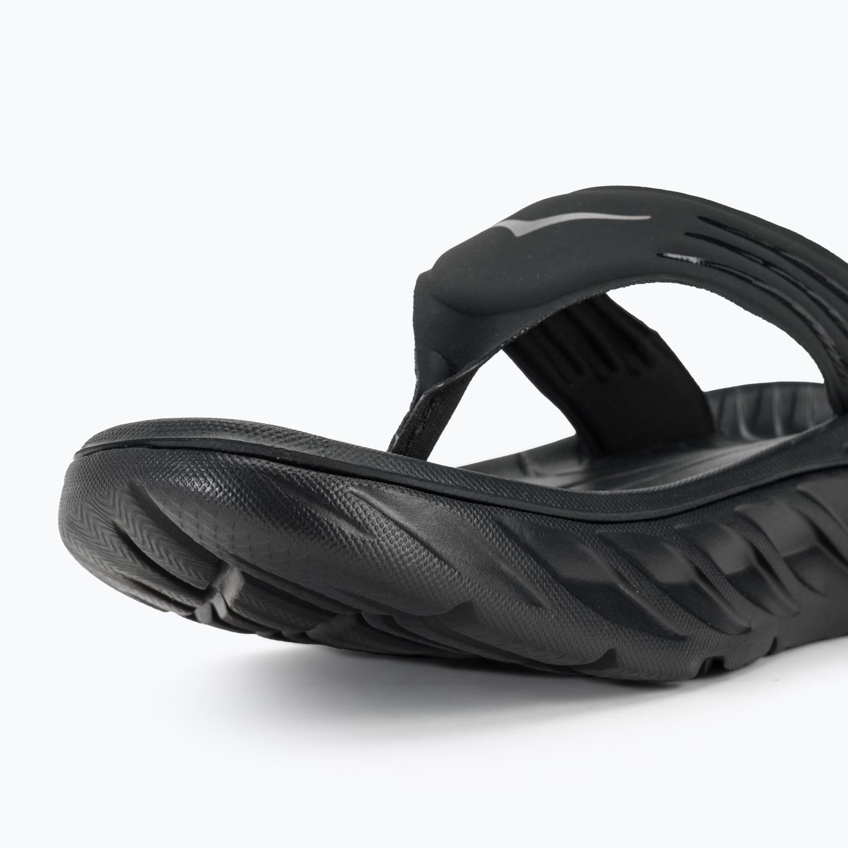 Шльопанці чоловічі  HOKA ORA Recovery Flip black/dark gull gray 9