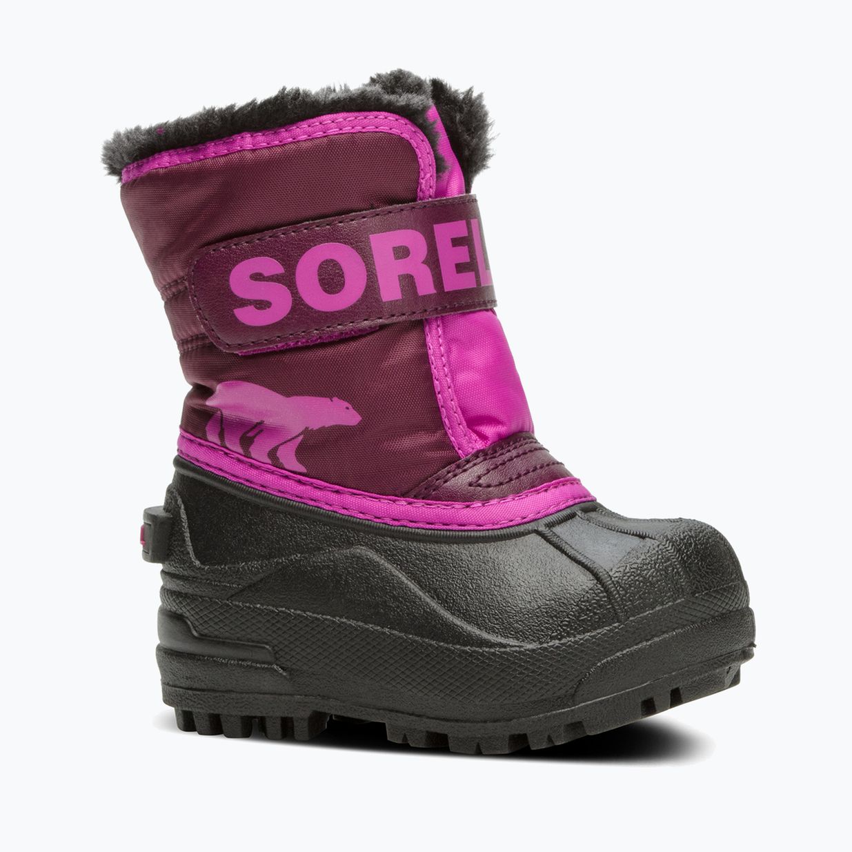 Снігоступи дитячі Sorel Snow Coммander purple dahlia/groovy pink 7