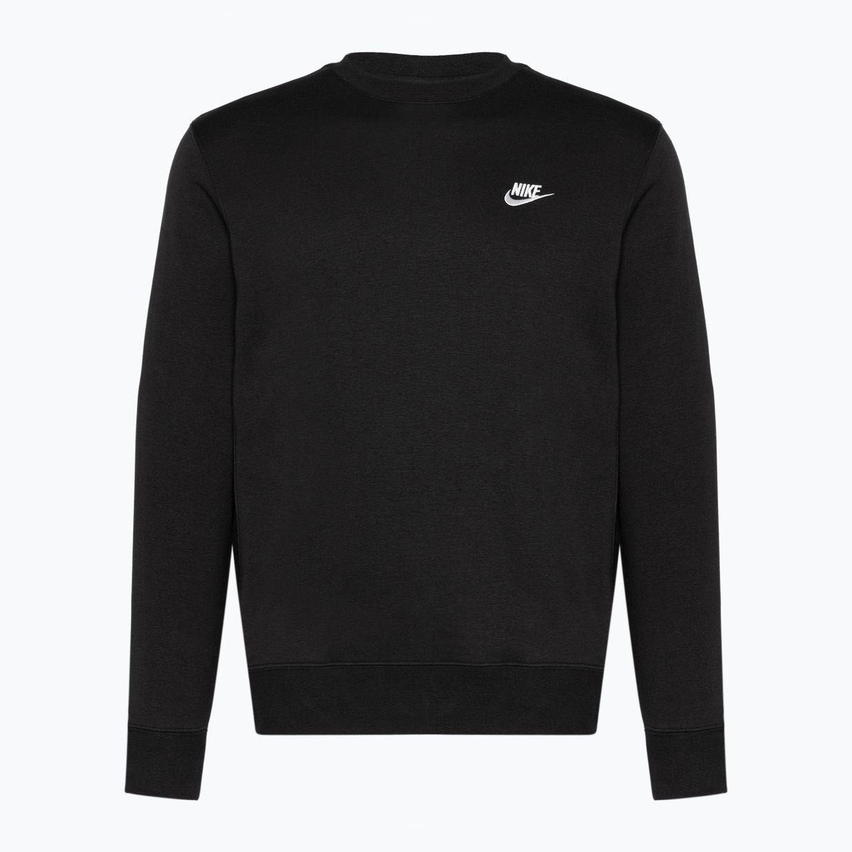 Кофта чоловіча Nike Sportswear Club Fleece Crew black/white