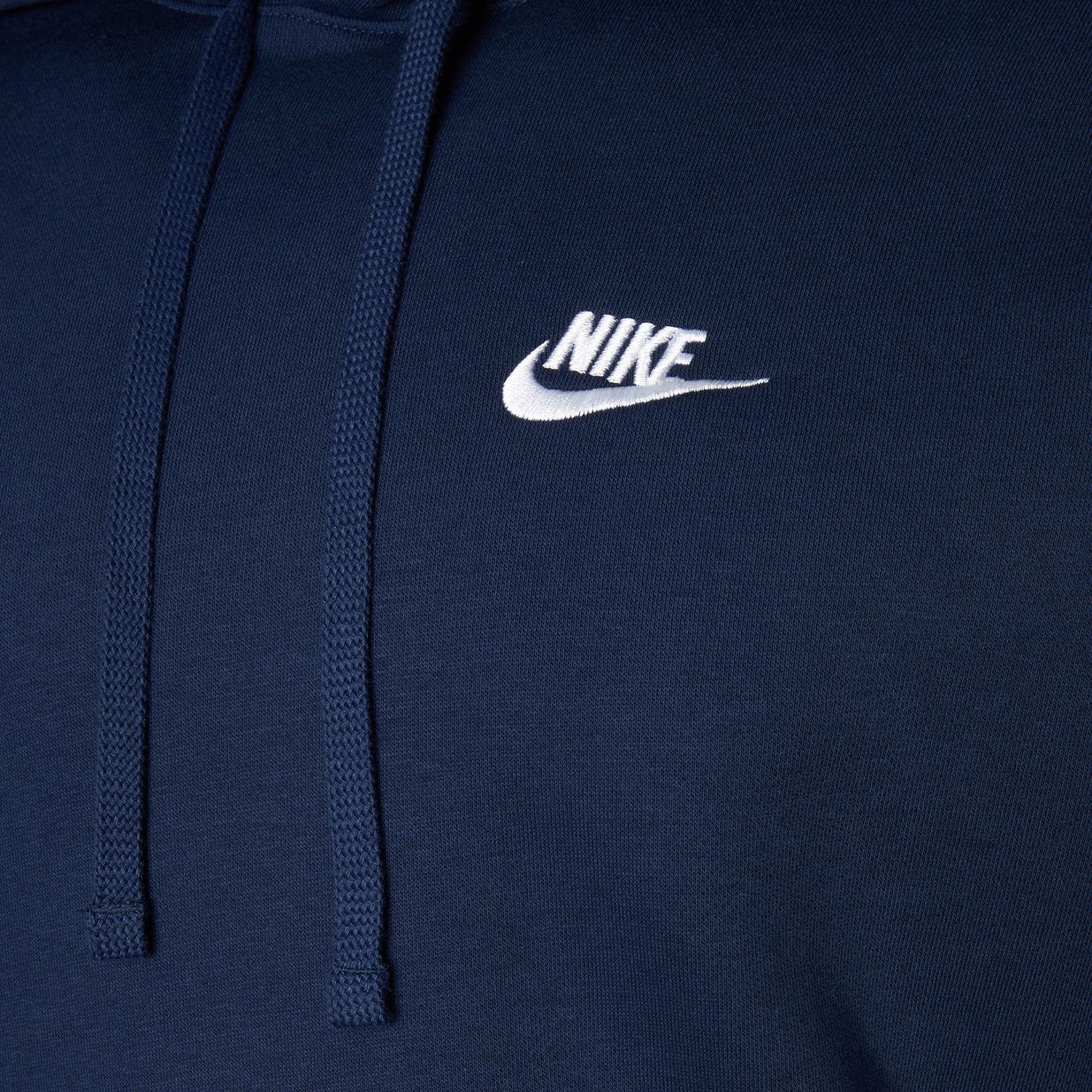 Чоловіча флісова толстовка Nike Sportswear Club midnight navy / midnight navy / white 3