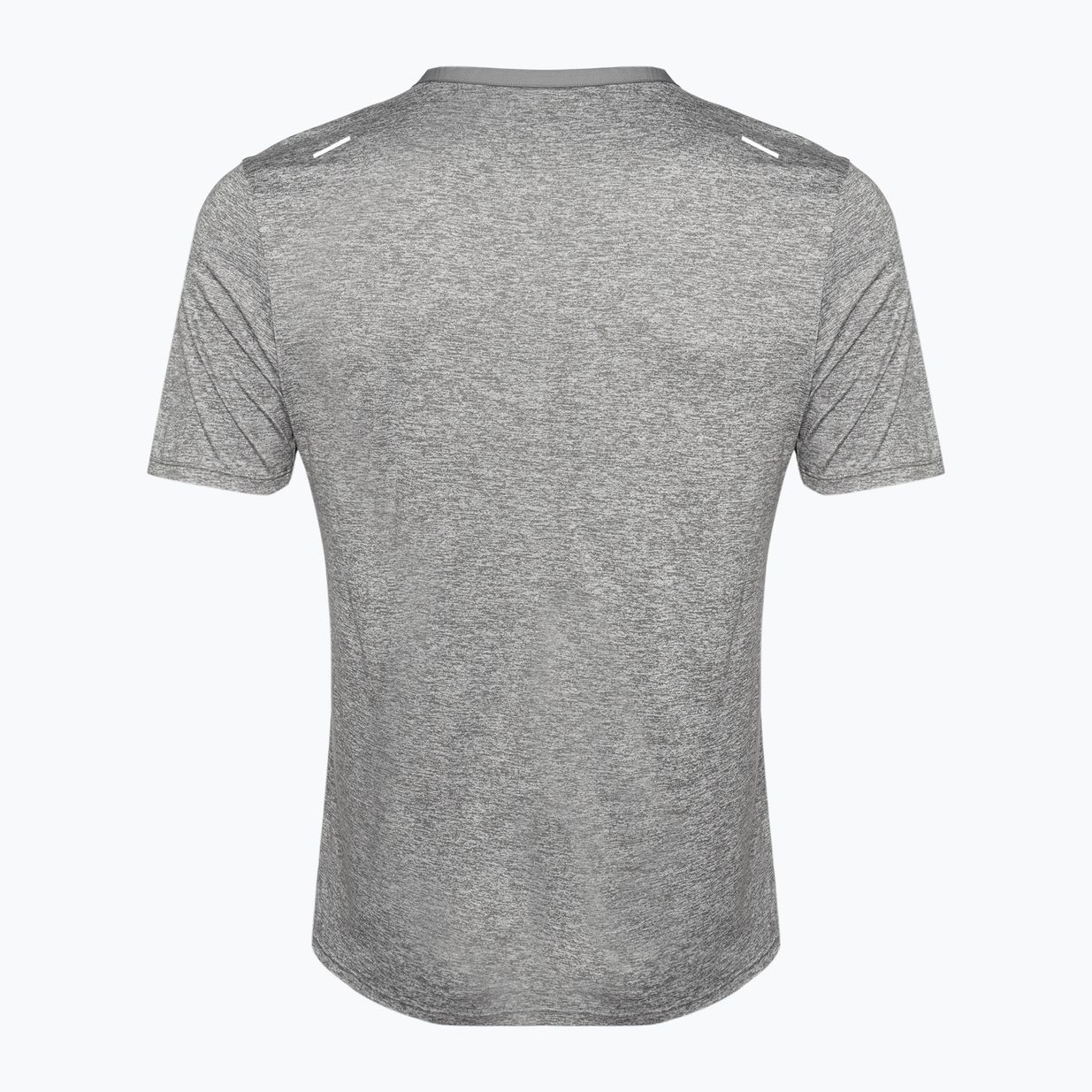 Футболка для бігу чоловіча Nike Dri-Fit Rise 365 smoke grey/heather 2