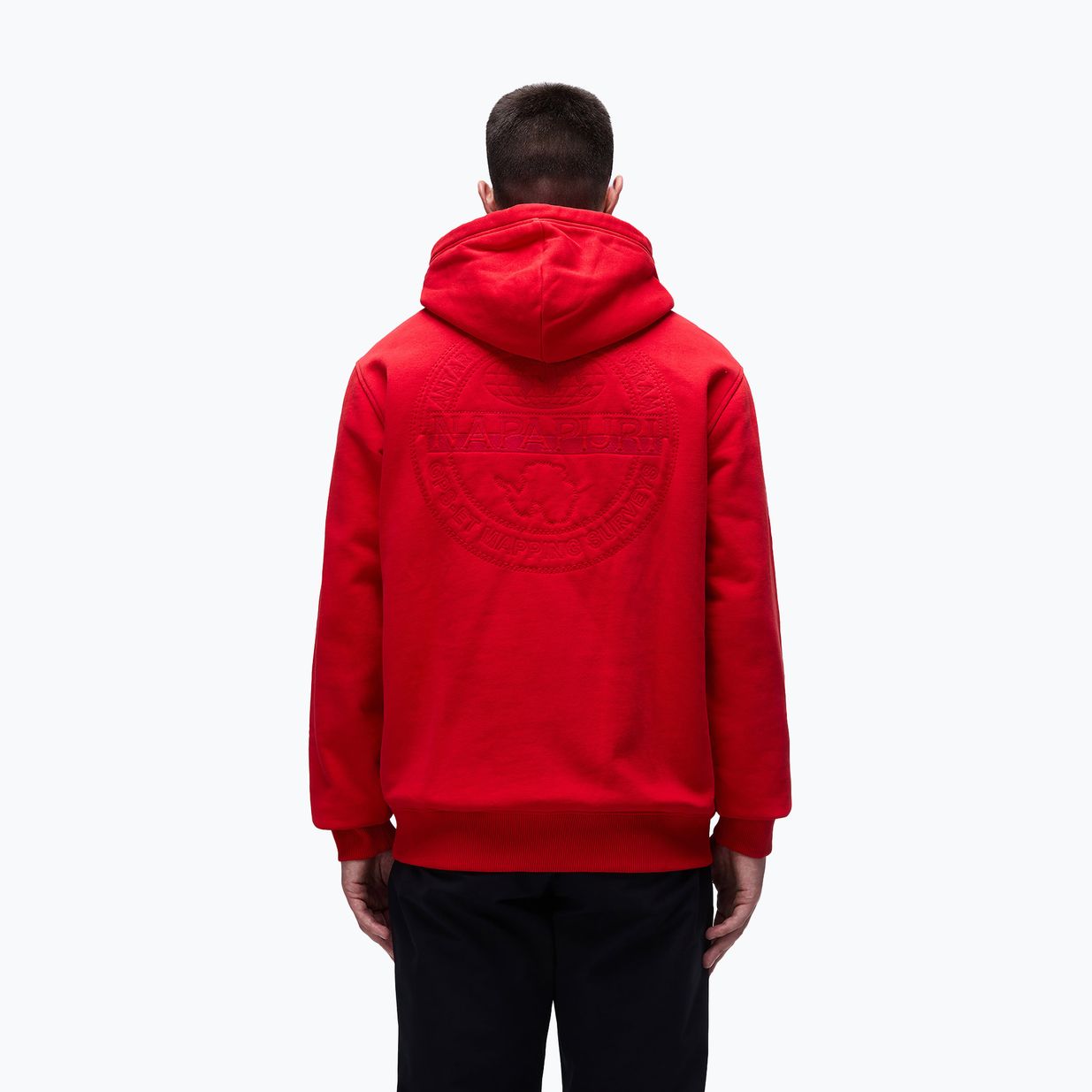 Кофта чоловіча Napapijri B-Kander Hooded red goji 3