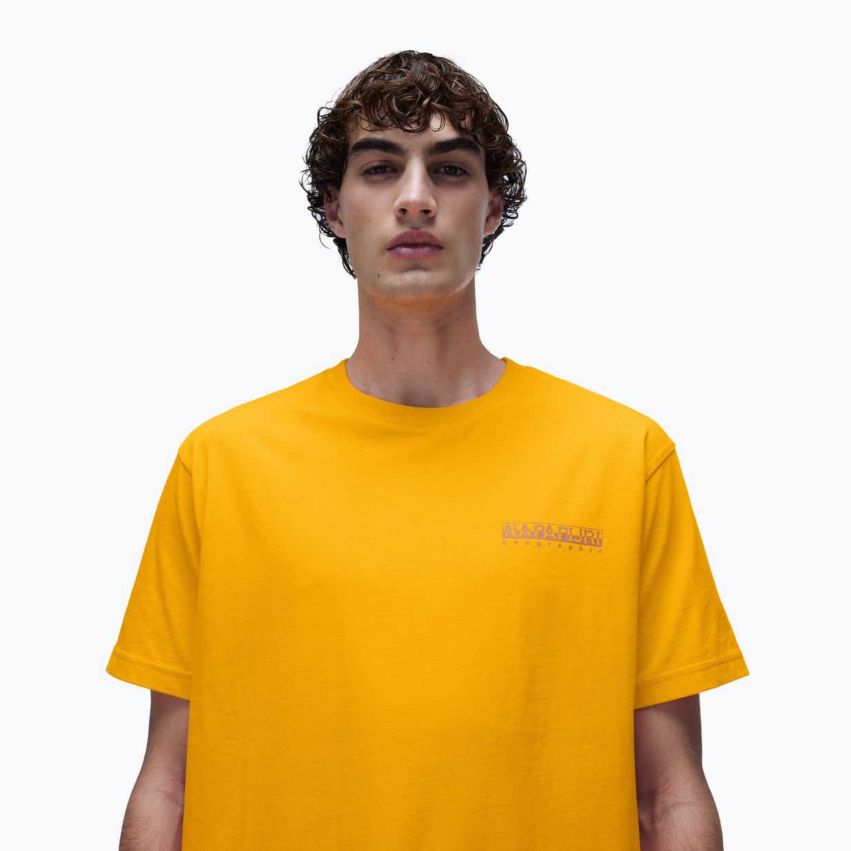 Футболка чоловіча Napapijri S-Albula orange marigold 4