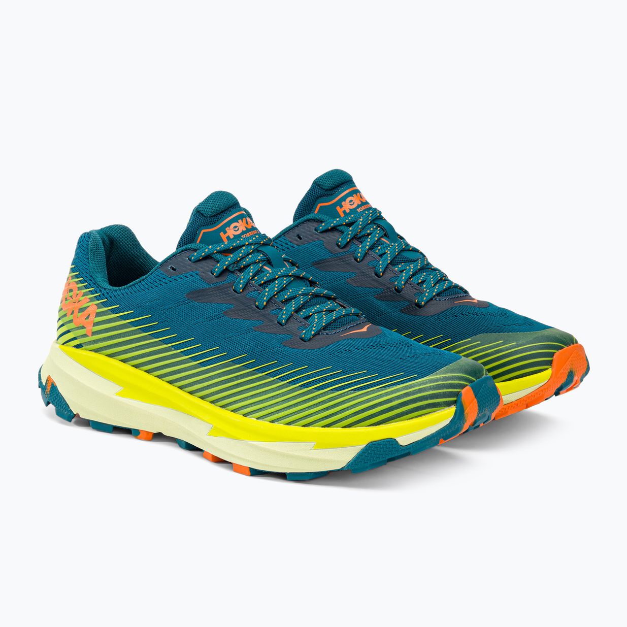 Кросівки для бігу чоловічі HOKA Torrent 2 blue coral/evening primrose 4