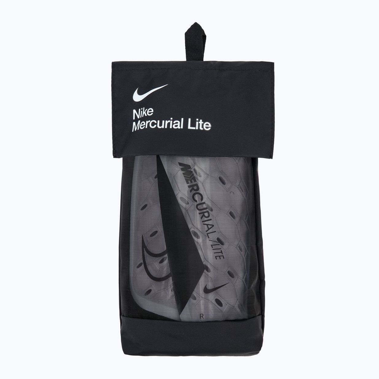 Футбольні щитки Nike Mercurial Lite білі / білі / чорні 5