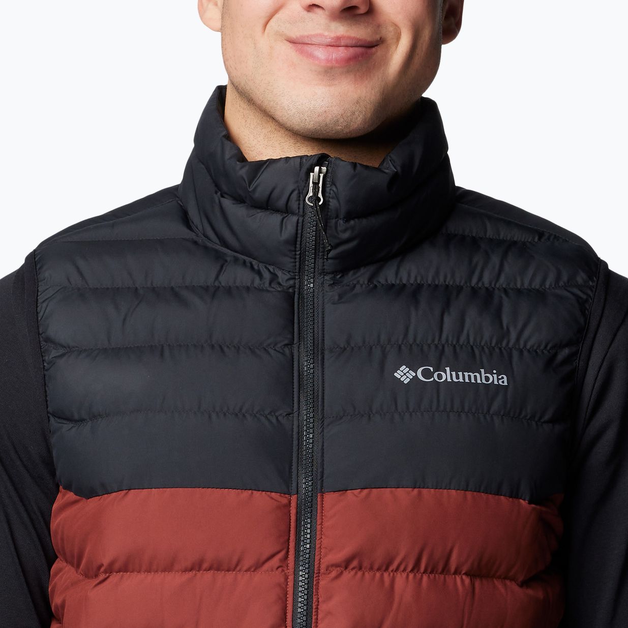 Жилет чоловічий Columbia Powder Lite II spice / black 5