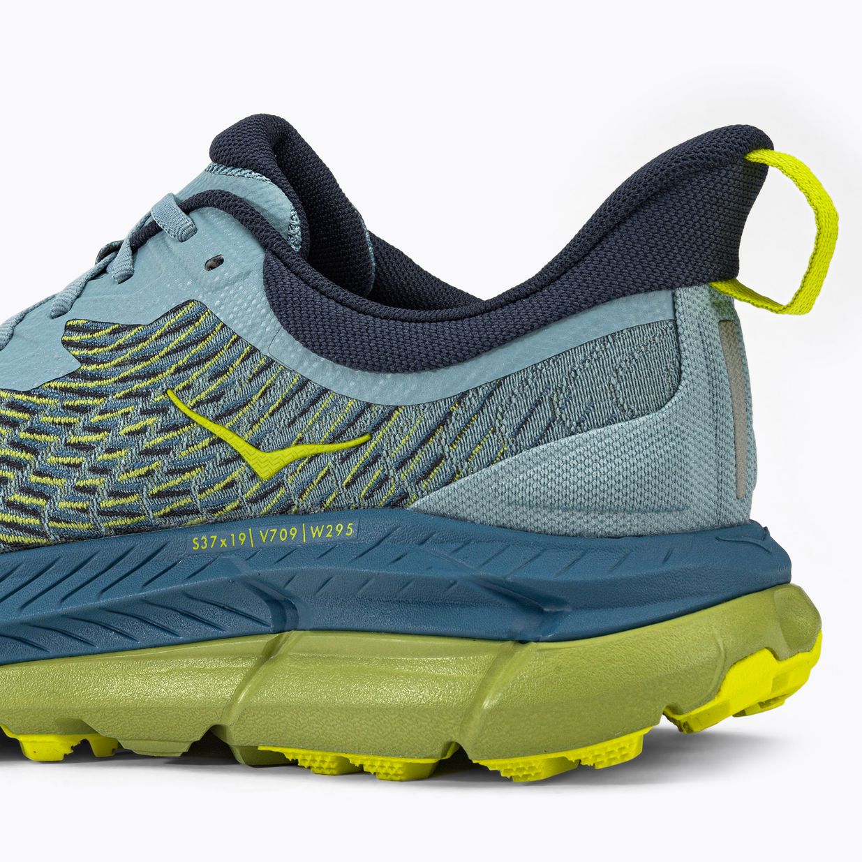 Кросівки для бігу чоловічі HOKA Mafate Speed 4 блакитно-жовті 1129930-SBDCT 10