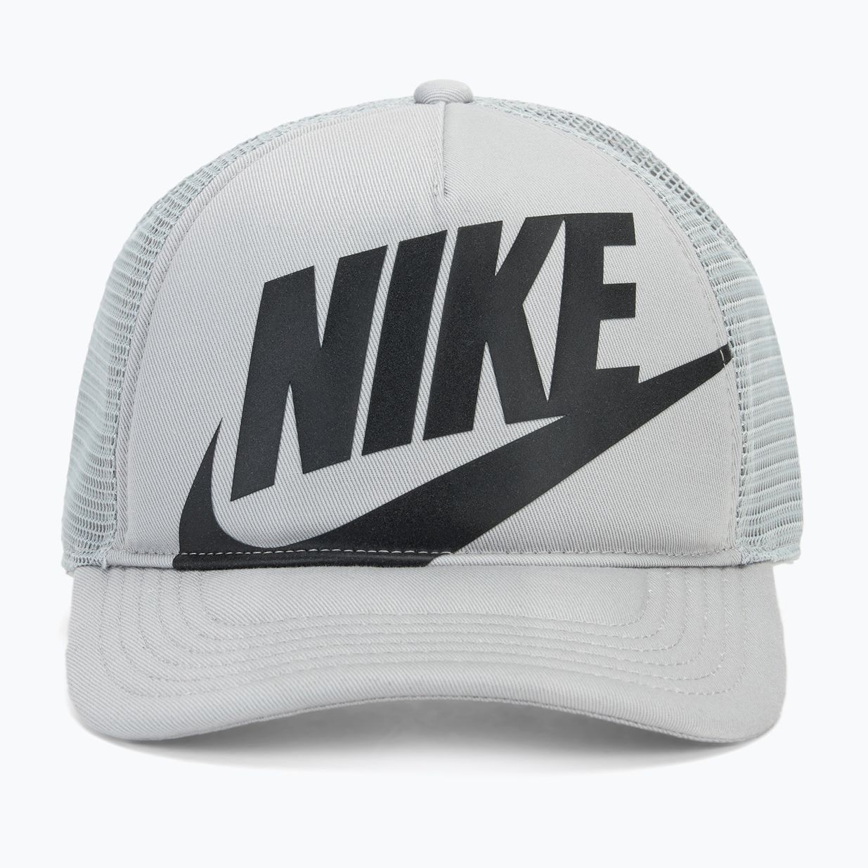 Дитяча бейсболка Nike Rise Structured Trucker світло-димчасто-сіра / світло-димчасто-сіра / чорна 2