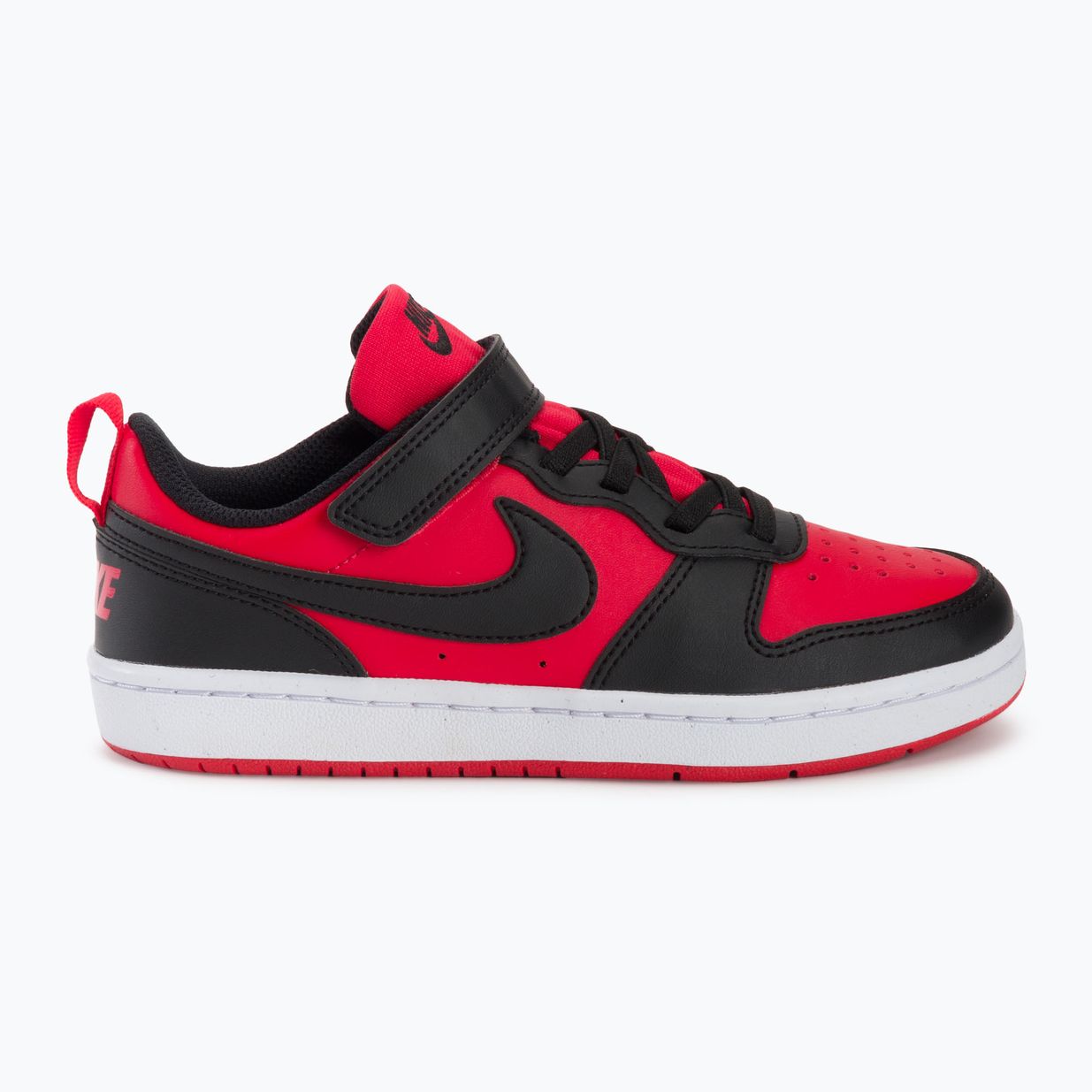 Кросівки дитячі Nike Court Borough Low Recraft university red/white/black 2