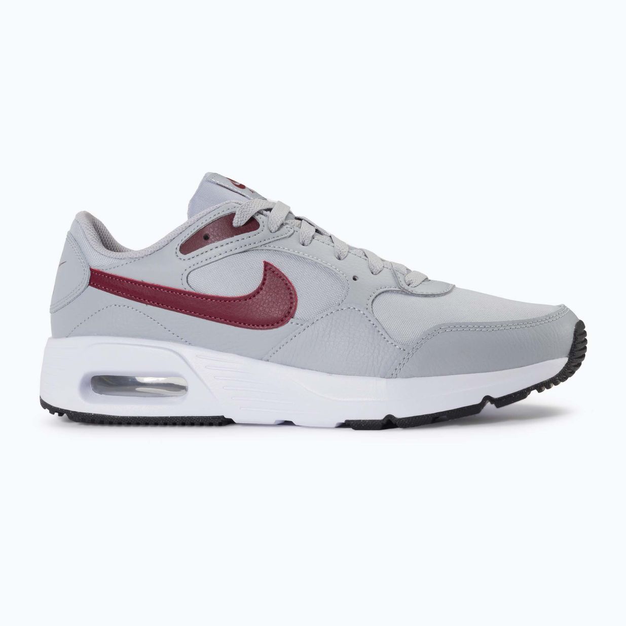 Кросівки чоловічі Nike Air Max Sc wolf grey / burgundy crush / white / dark team red 2