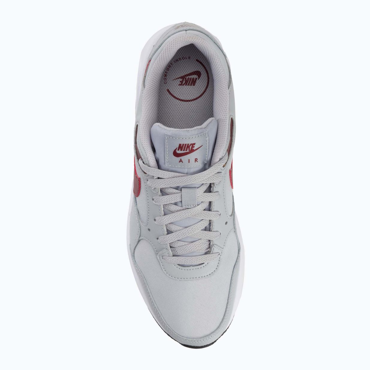 Кросівки чоловічі Nike Air Max Sc wolf grey / burgundy crush / white / dark team red 5