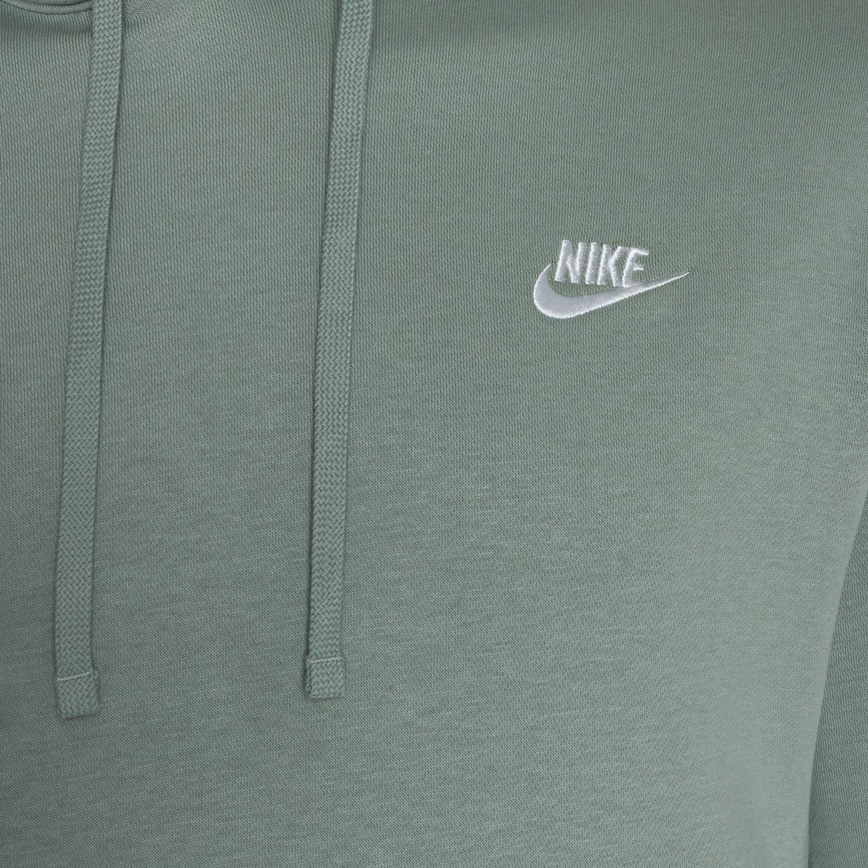 Чоловіча флісова толстовка Nike Sportswear Club нефритовий горизонт/нефритовий горизонт/білий 3