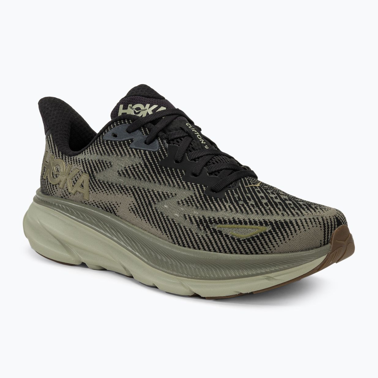 Кросівкі для бігу чоловічі HOKA Clifton 9 black/slate