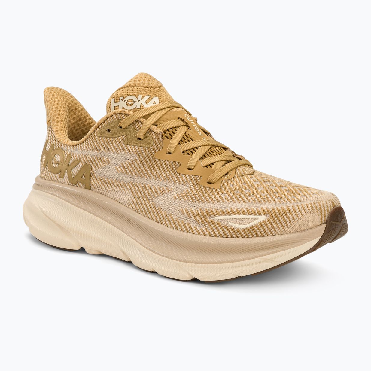 Кросівкі для бігу чоловічі HOKA Clifton 9 wheat/shifting sand