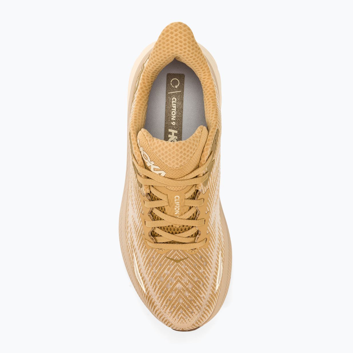 Кросівкі для бігу чоловічі HOKA Clifton 9 wheat/shifting sand 5