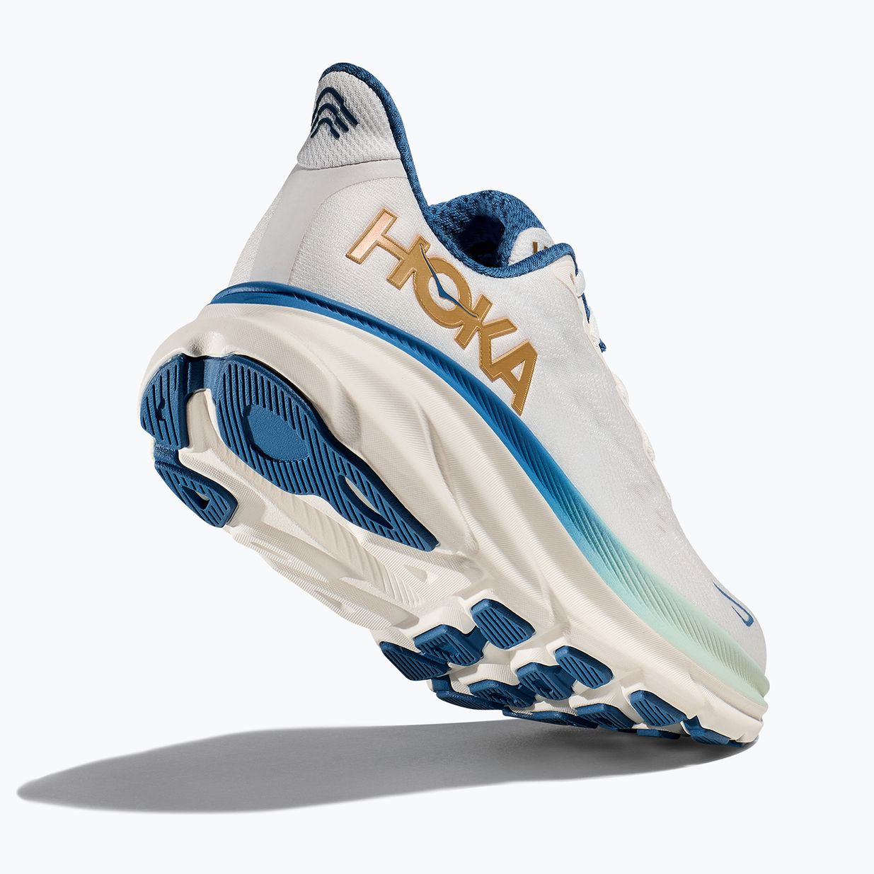 Кросівки для бігу чоловічі HOKA Clifton 9 frost/gold 13