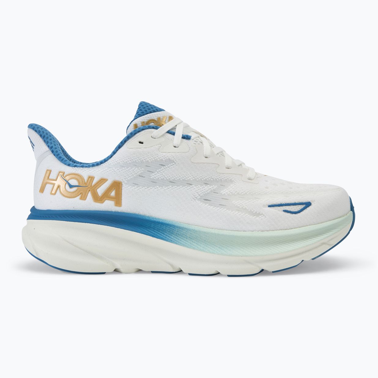 Кросівки для бігу чоловічі HOKA Clifton 9 frost/gold 2