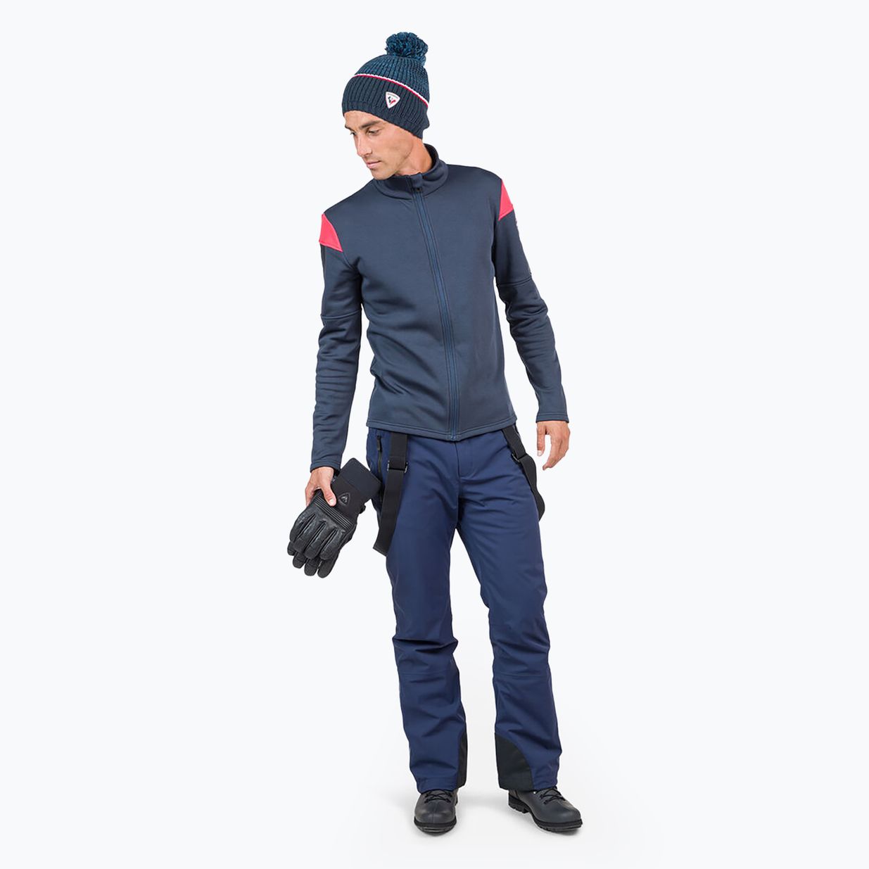 Кофта лижна чоловіча Rossignol Aerial dark navy 4