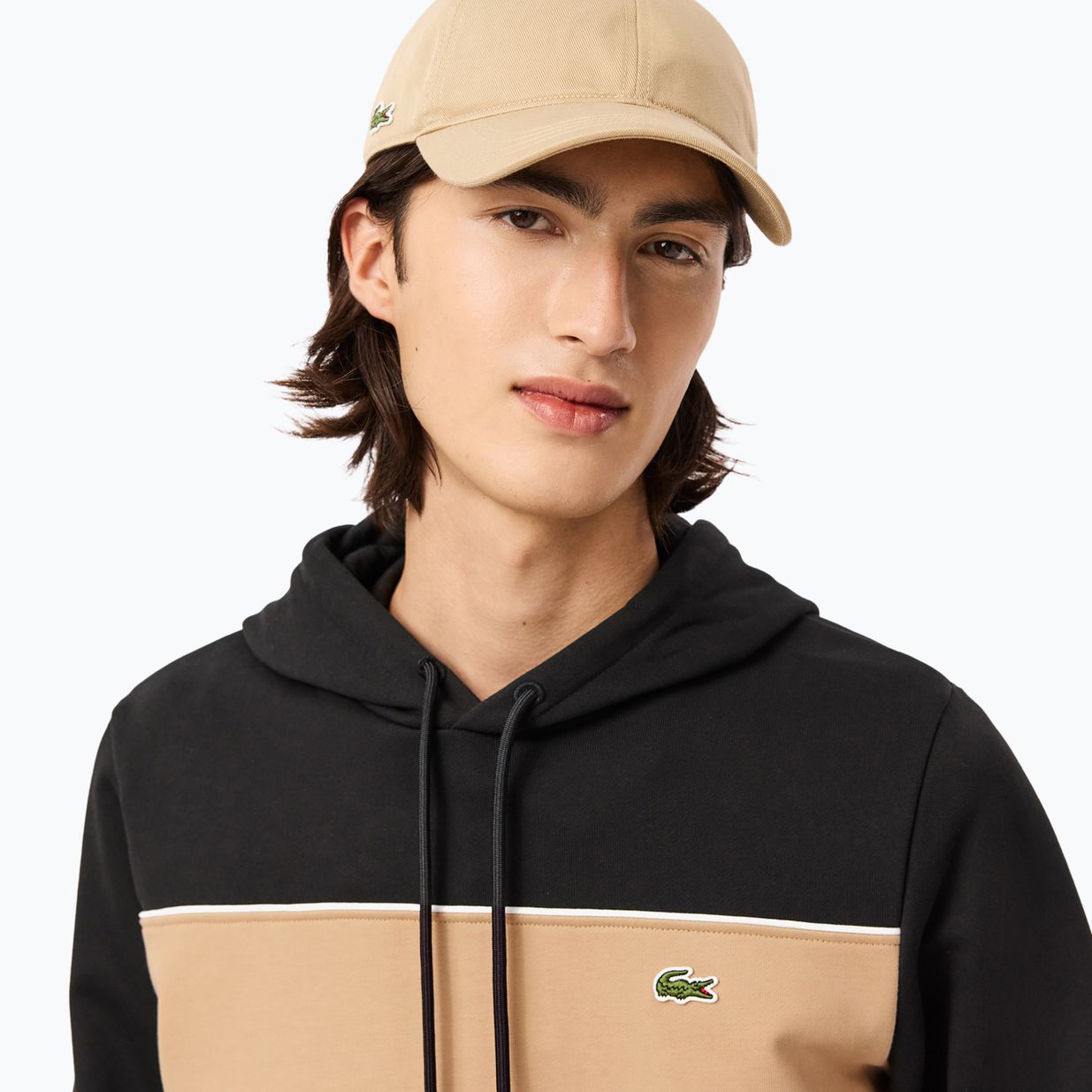 Чоловічий світшот Lacoste SH5027 чорний/віденський 4