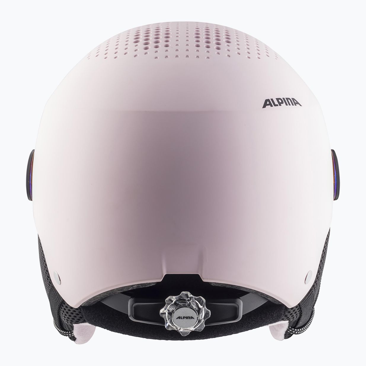 Шолом лижний дитячий Alpina Zupo Visor Q-Lite rose matt 12